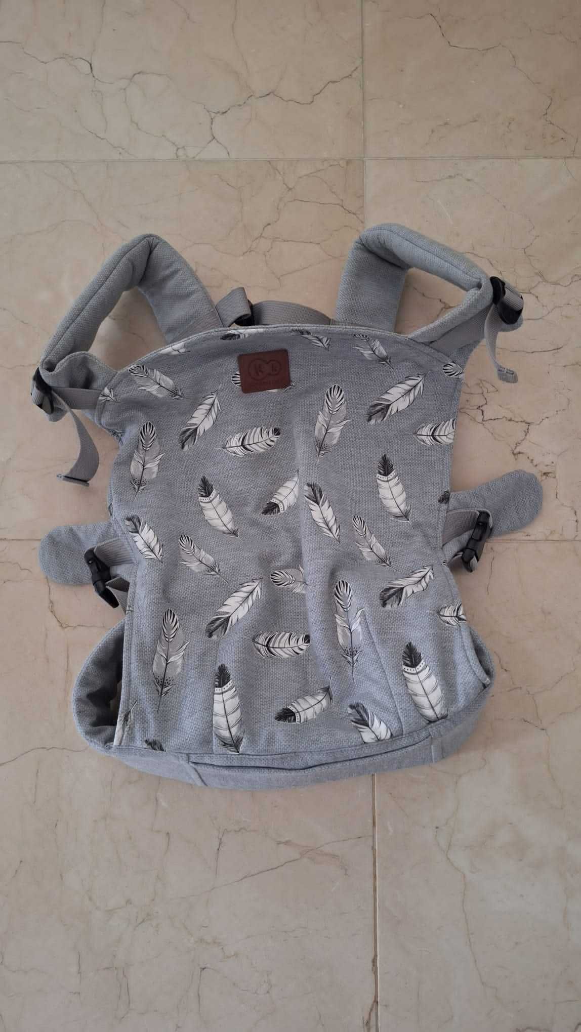 Marsúpio Kindercraft Milo Grey