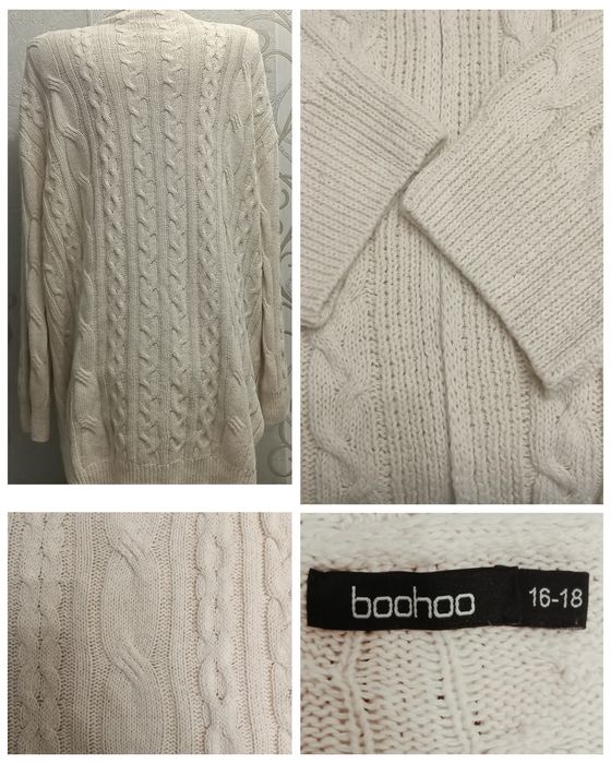 Boohoo.  Затишний жіночий кардиган/светр
