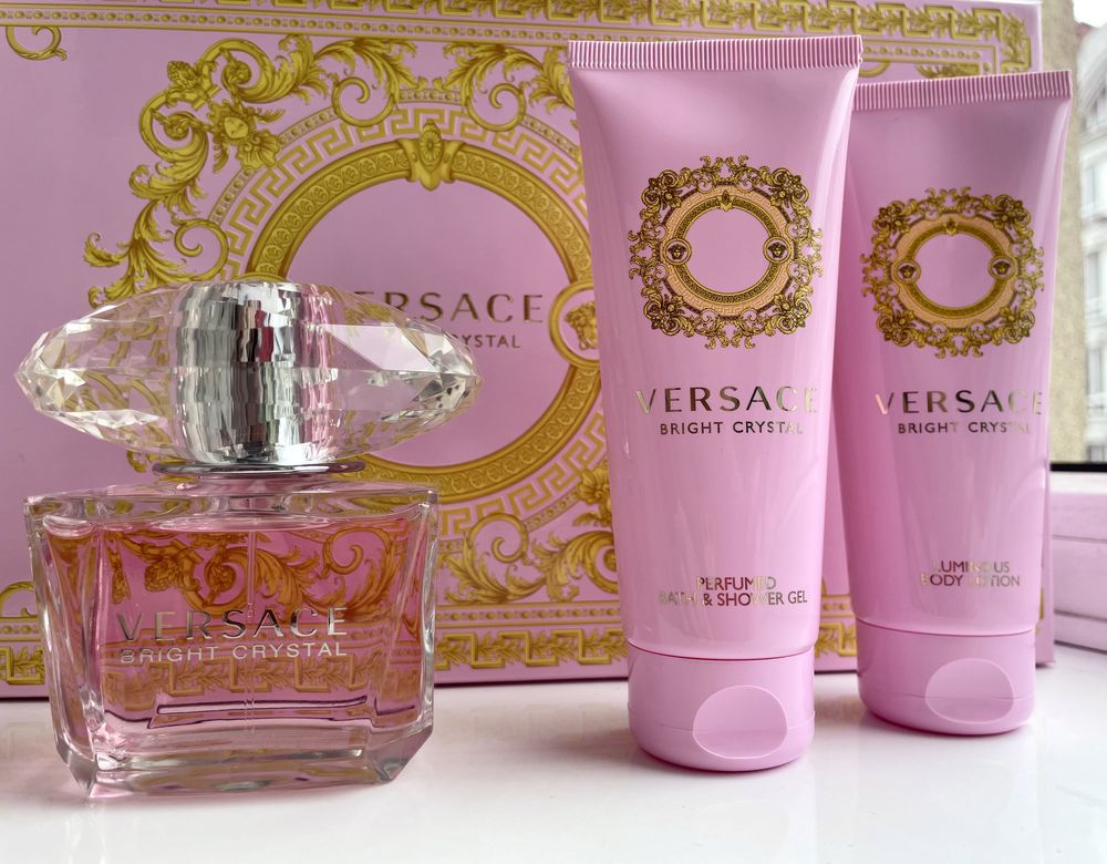 Набір Versace Bright Crystal на подарунок