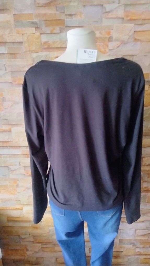 Nowa bluza z długim rękawem kwadratowy dekolt rozmiar xl
