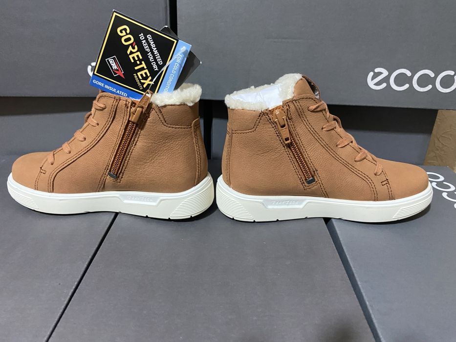 Шкіряні зимові черевики ecco 28 розмір