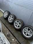 Диски Титанові Audi R18 5.112 з резиною Hankook 235.55R18