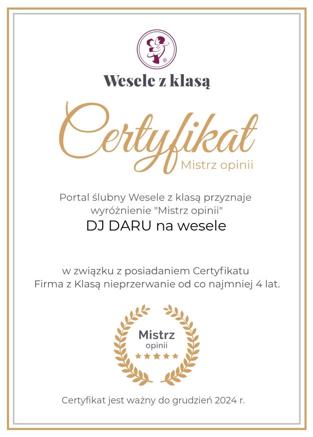 DJ Daruu na każdą imprezę okolicznościową: wesela, urodziny