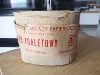 Oryginalny papier toaletowy PRL z 1965 roku