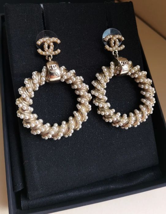 Вінтажні Сережки Chanel, Франція 2013 рік, Original