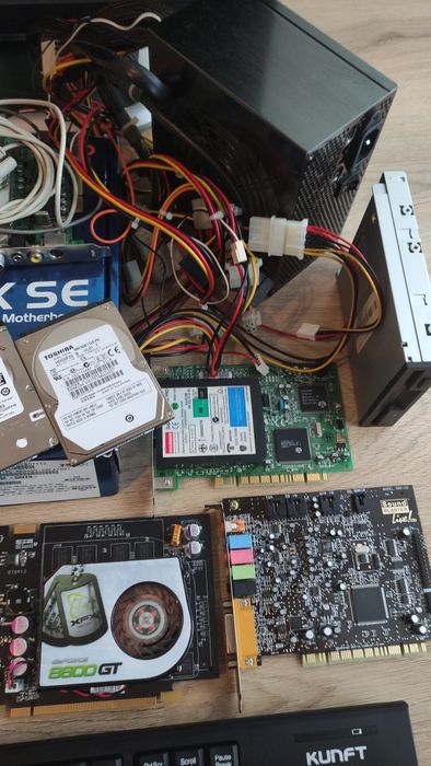 Lote componentes computador desktop PC