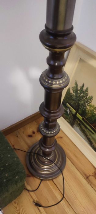 Lampa stojąca angielska 1920r