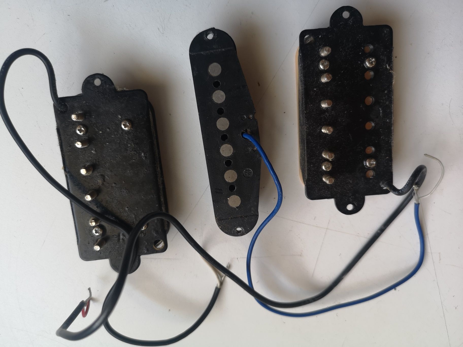 Set pickups HSH peavey hp special ex 
Overdrive Distortion bem defenid
