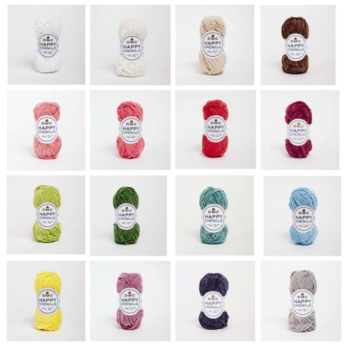 Пряжа велюрова DMC Happy Chenille