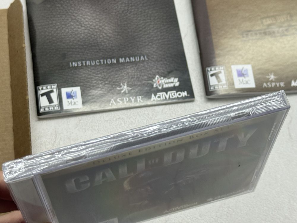Нова Запакована Call of Duty Deluxe Edition Box КОЛЕКЦІЙНА