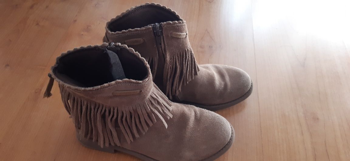 Botas menina nr 34