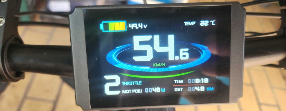 Bicicleta eletrica aceito retoma