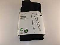 A278 Esmara Legginsy Damskie Bio Bawełna Komfort Czarne M 40/42