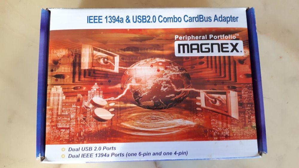 карта magnes combo card bus adapter ieee 1394a usb2.0