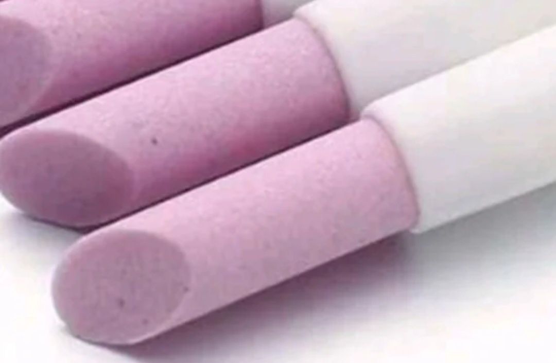 Canetas de Polimento - Branco/Rosa, para manicure e pedicure