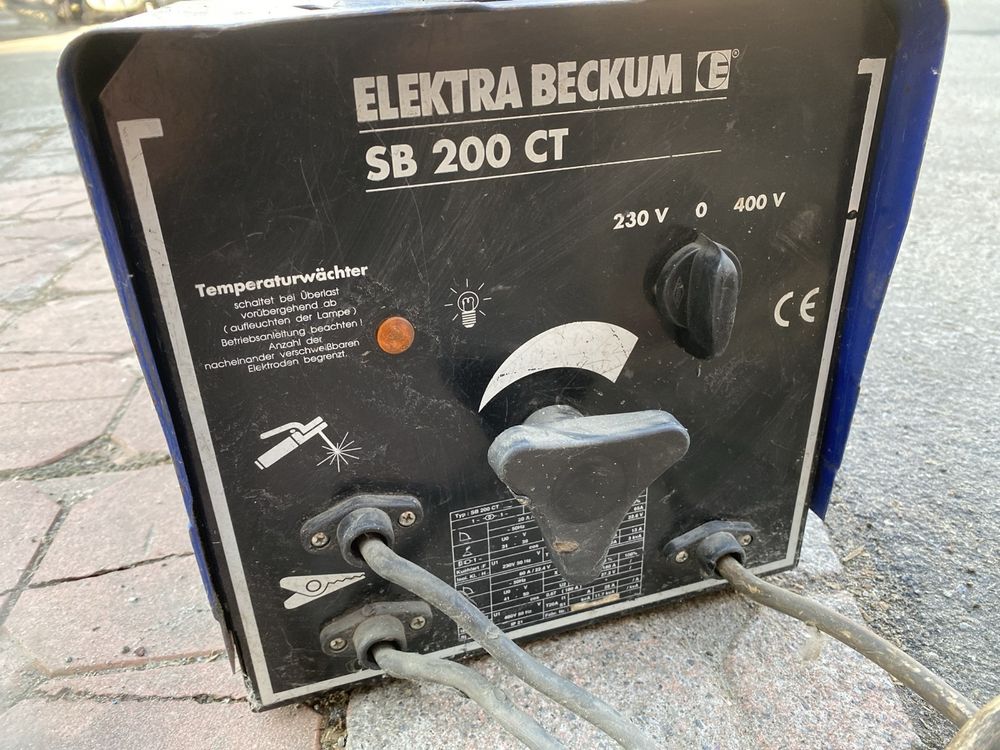 Сварочный апарат! Зварювальний апарат! 230-400! Elektra!Німеччина