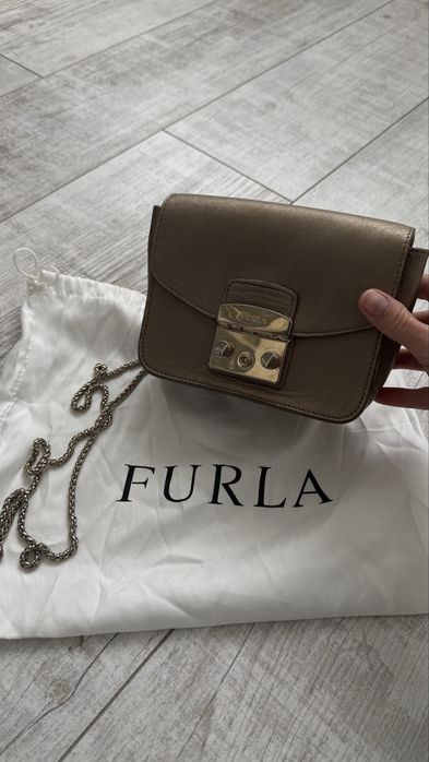 Шкіряна сумка Furla оригінал