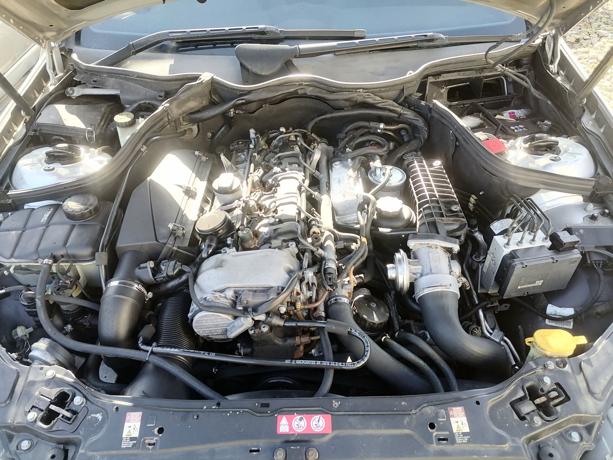 Комплект бампер задній двері чверть дах Мерседес CLK w209