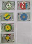Coleção calendários -Emblemas de Federações de Futebol do mundo.1987