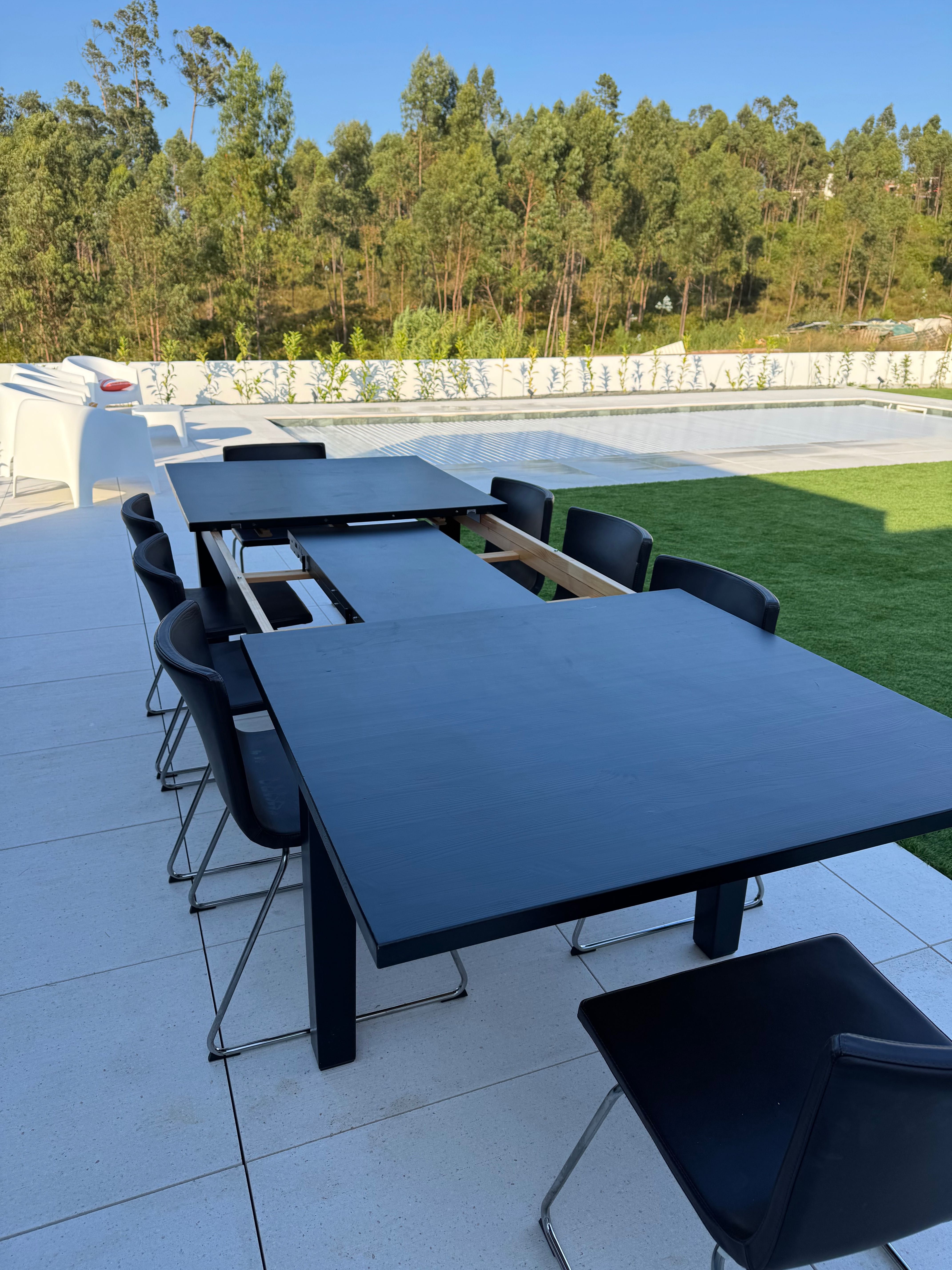 Mesa Ikea c/ 8 cadeiras
