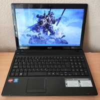 Ноутбук Acer 5552G 15.6" AMD PhenomII N970 4ядра/4DDR3/750 HDD/HD6650M