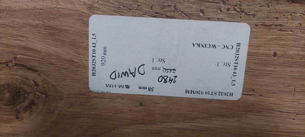 Blat kuchenny nowy szer 92cm