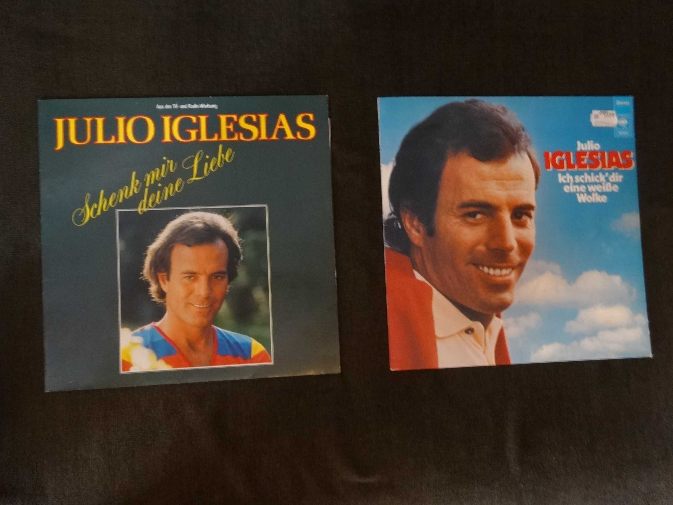2 Вінілові альбоми JULIO IGLESIAS (німецькомовні).