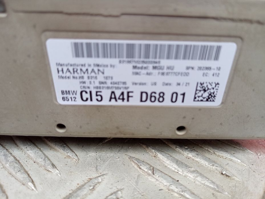 Блок навигації Headunit high 3 BMW X5 G05 Головное устройство High 3