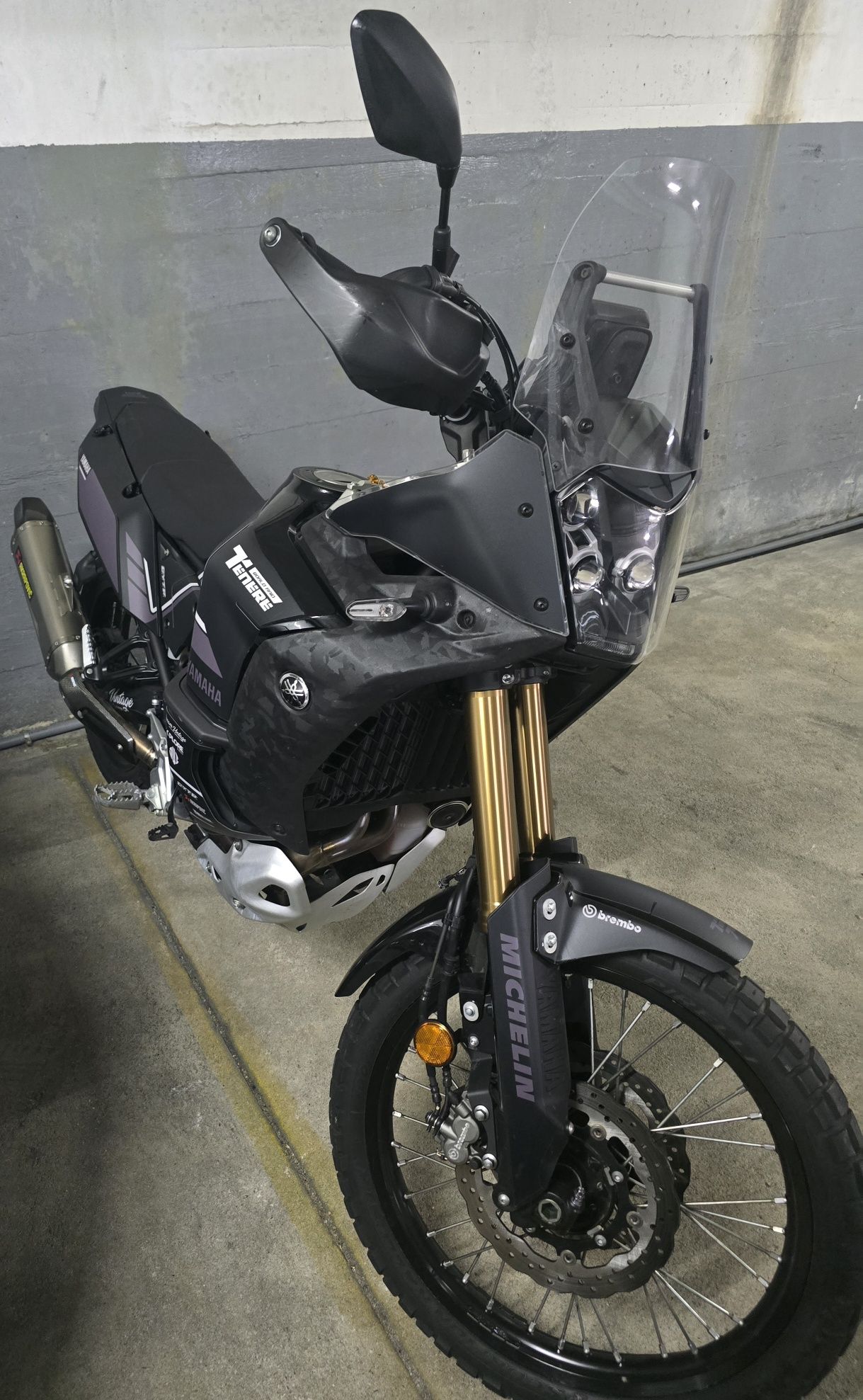 Yamaha Tenere world raid 3.000 km