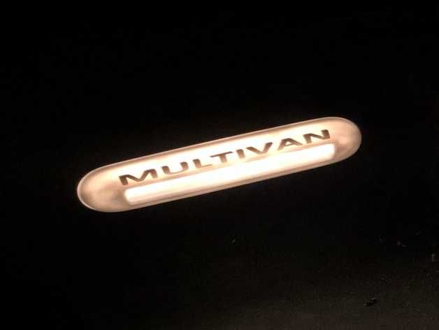 Плафон подсветка порога VW Volkswagen T5 T6, Освітлення для ніг