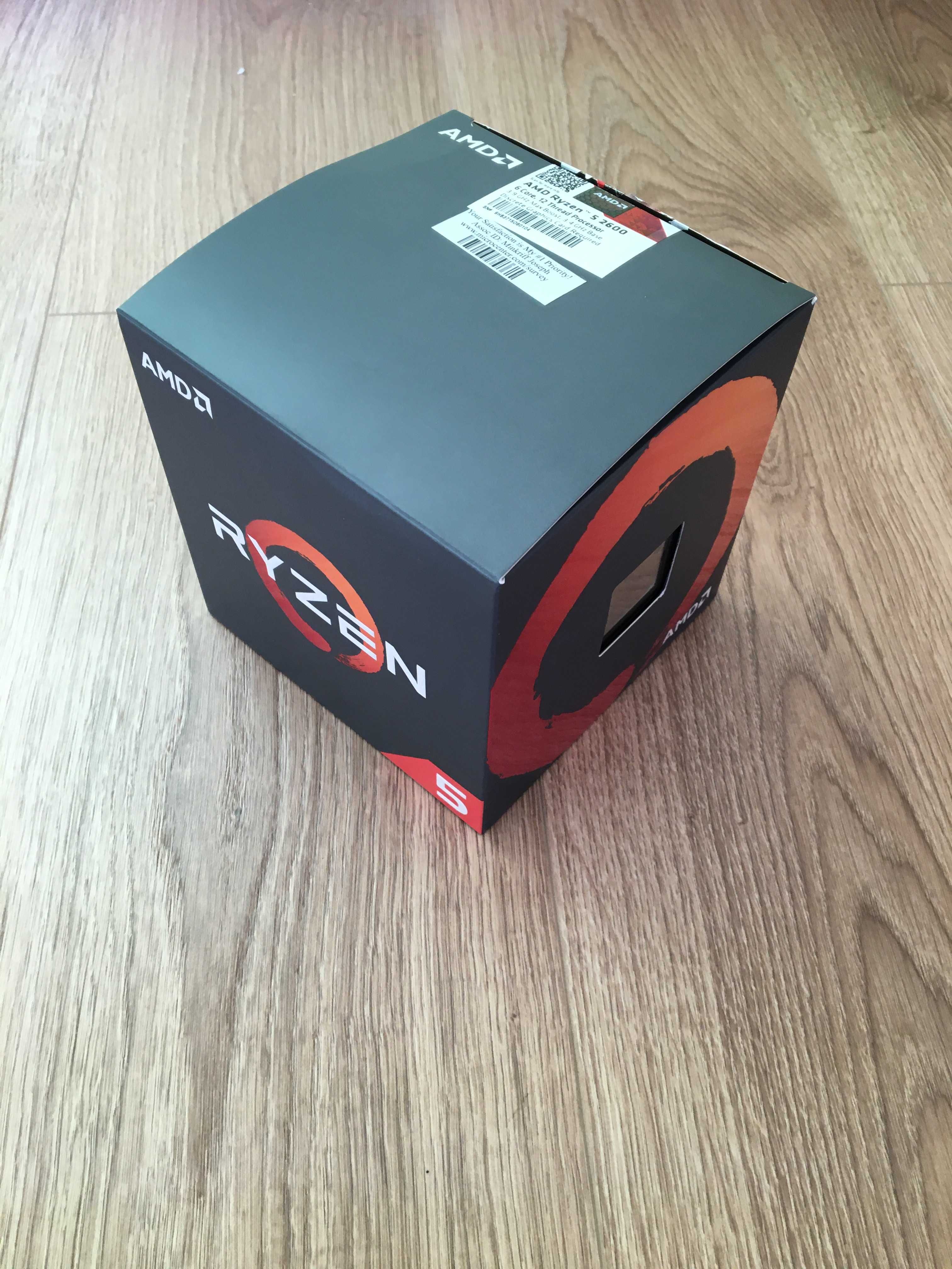 Procesor AMD RYZEN 5 2600 AM4 z USA wraz z oryginalnym chłodzeniem
