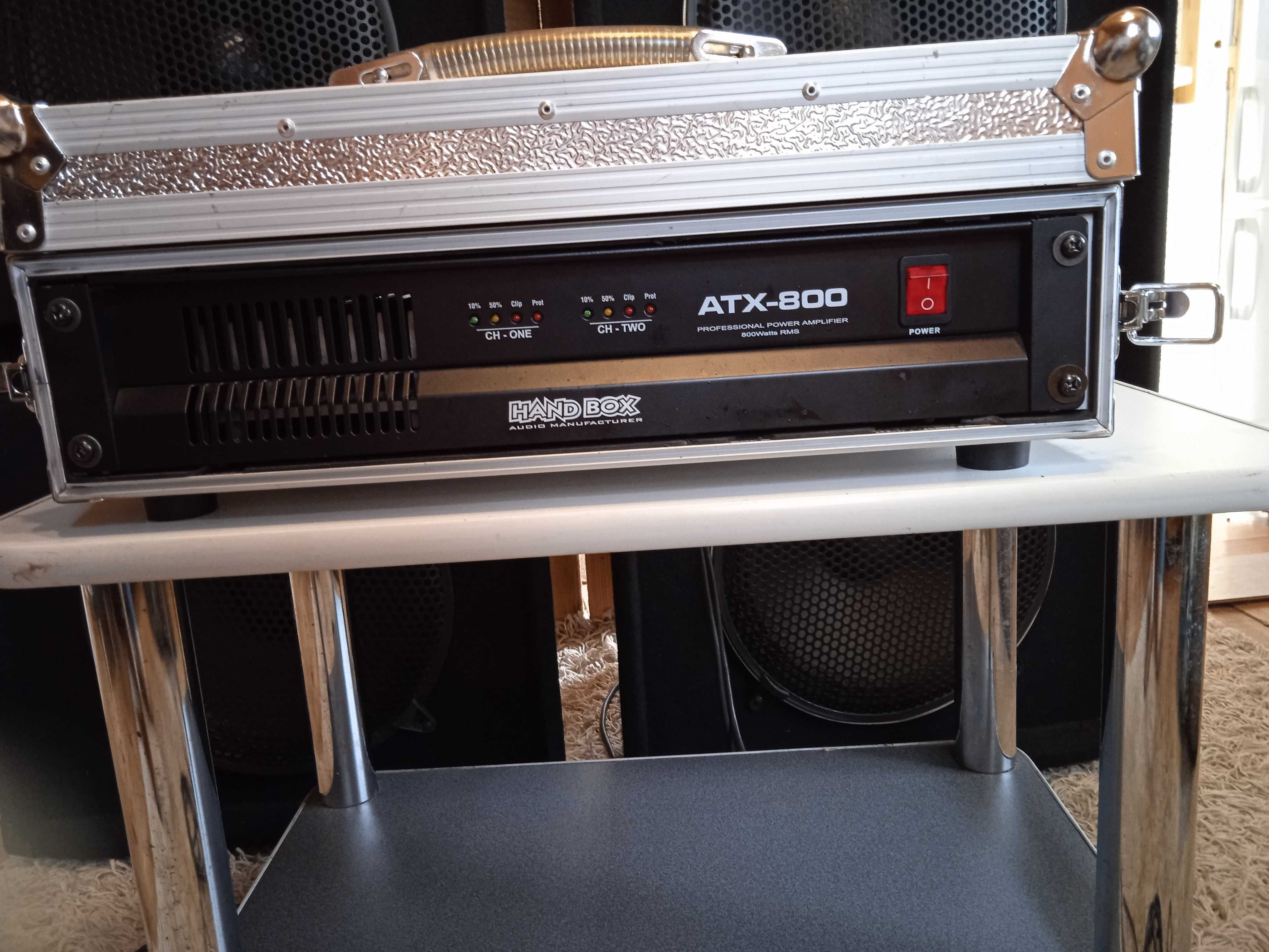 zestaw nagłośnieniowy800w