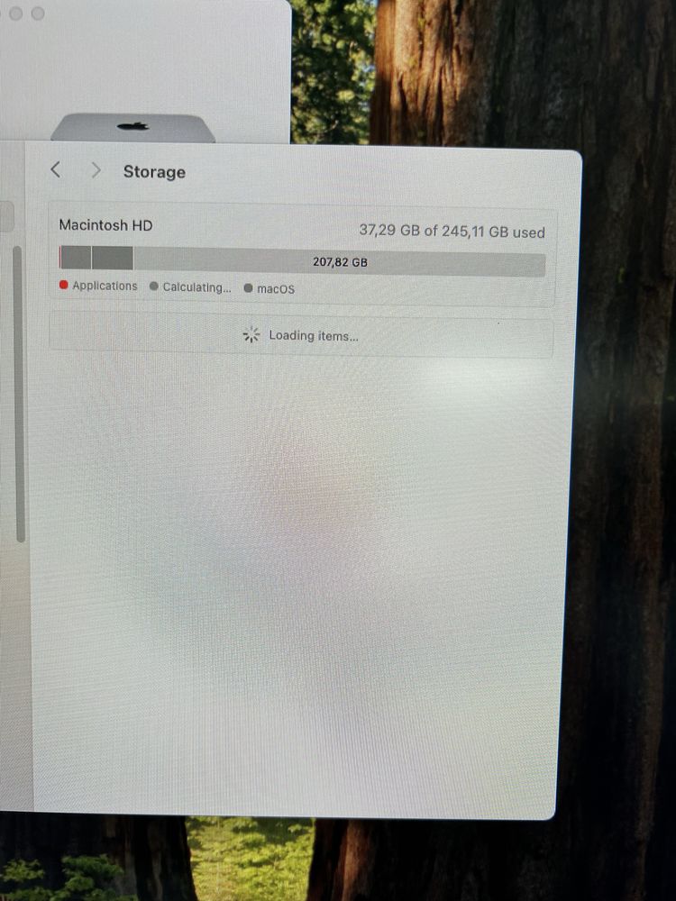 Mac Mini M1 256 GB 8GB com Magic Keyboard