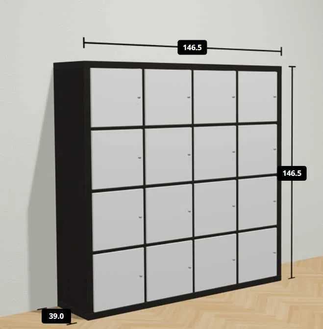 Móvel Branco/Preto (como Novo)