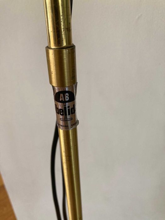 Lampa stojąca vintage Belid