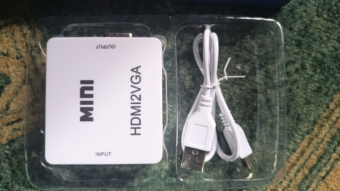 HDMi to VGA adapter - переходник адаптер