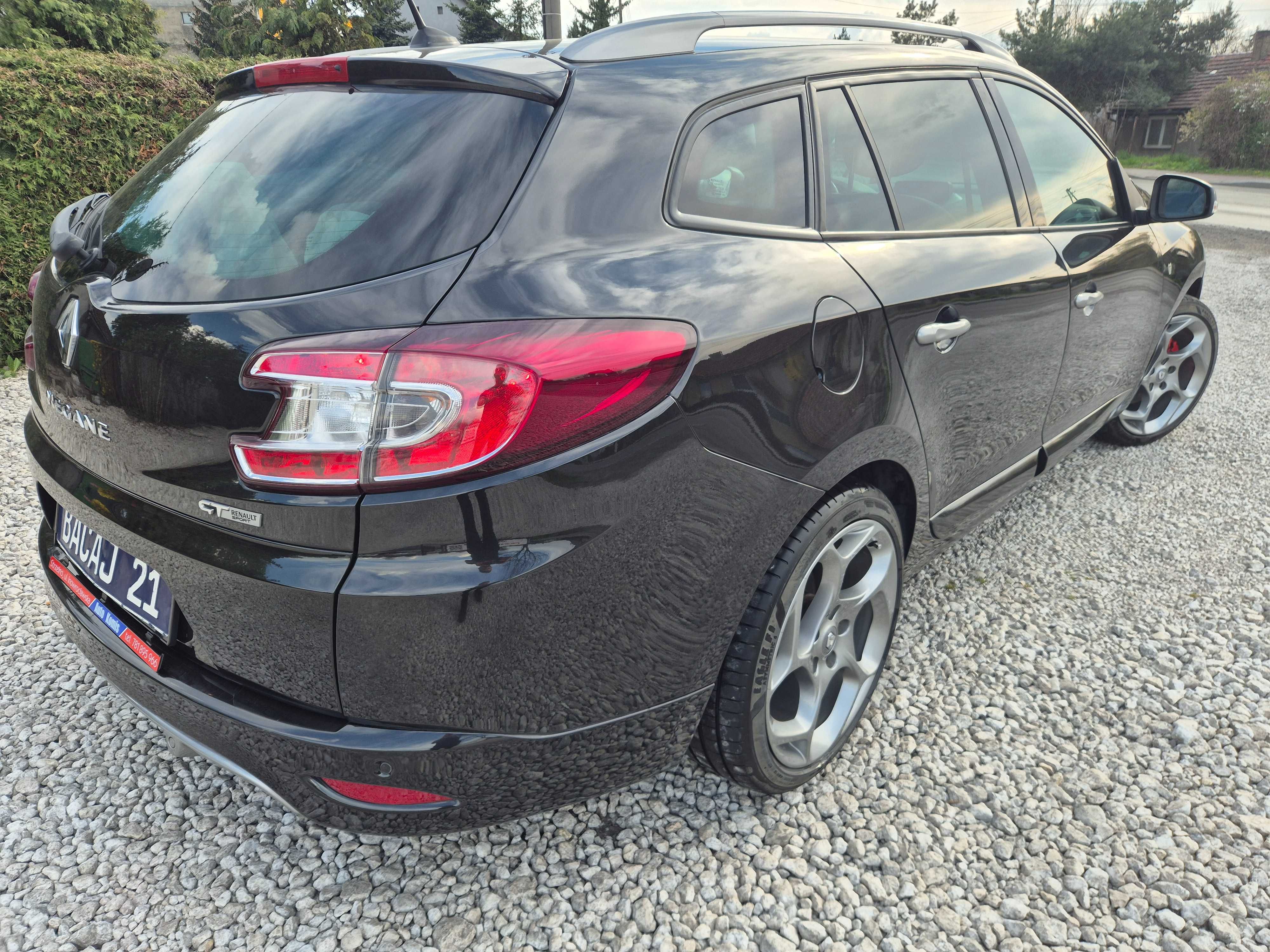 RENAULT MEGANE GT  Sport oryginalne, 2 komp kół, 114 tys przebiegu