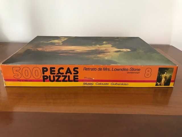 Puzzle 500 peças  -  Retrato de Mrs. Lowndes Stone