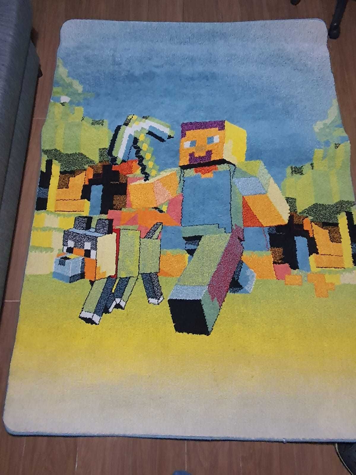 Dywan dla miłośnika Minecraft