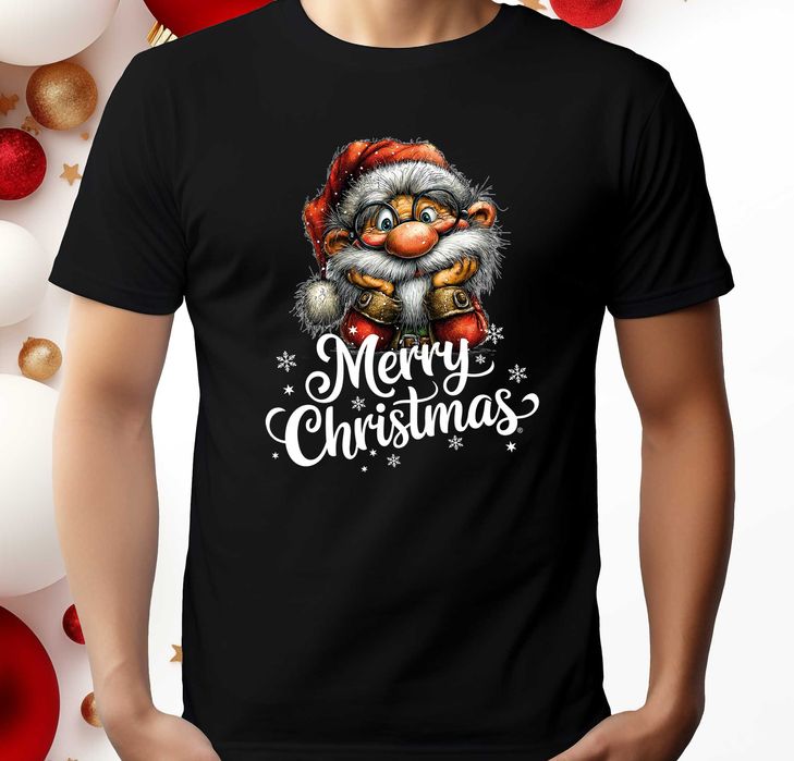 koszulka świąteczna prezent na święta na Mikołaja Boże Narodzenie