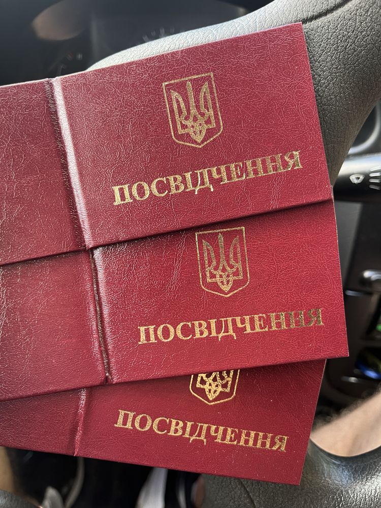 «Удостоверение Темщика Украины» сувенир