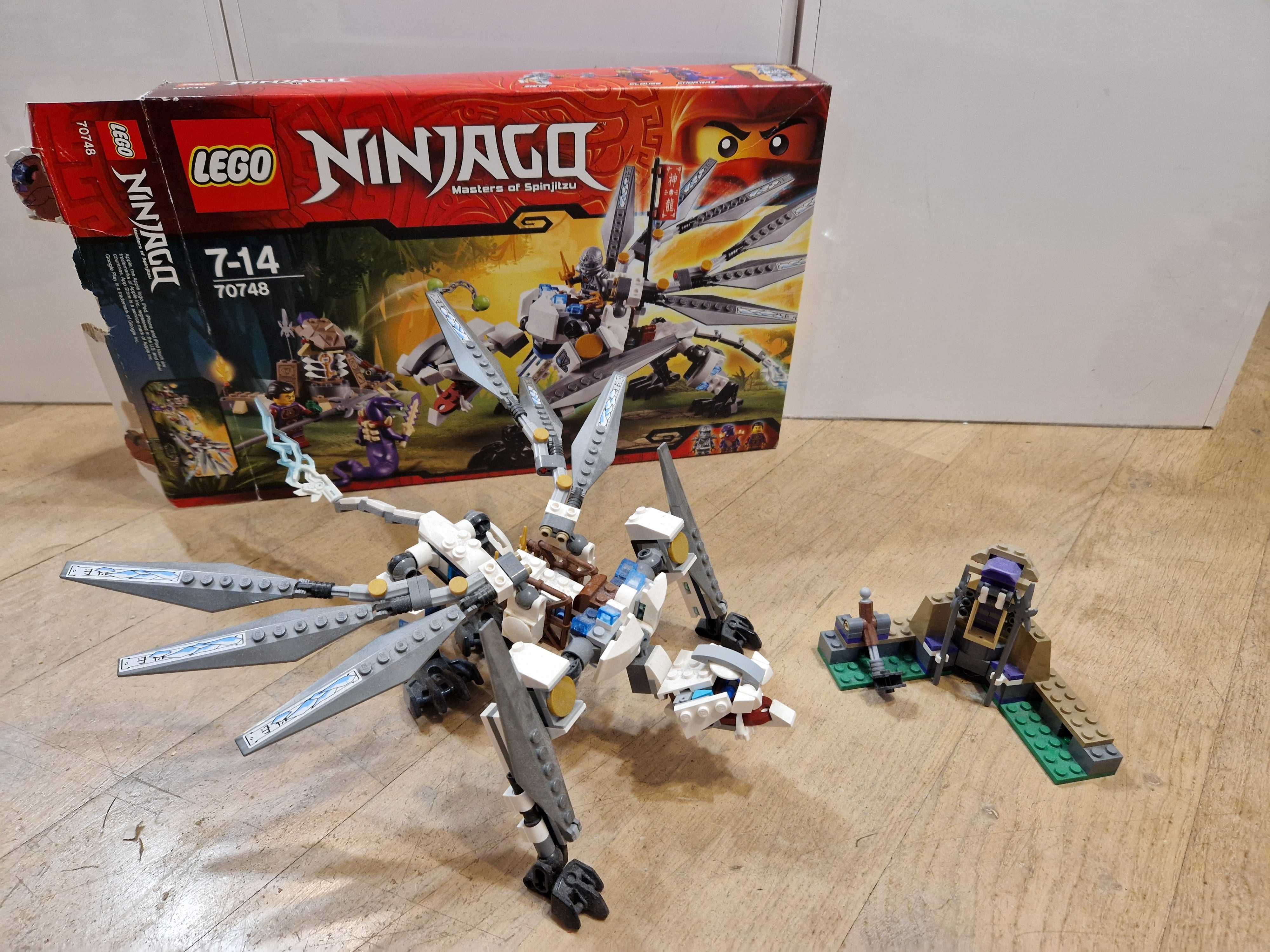 Lego Ninjago 70748 Titanium Dragon, 7-14 lat