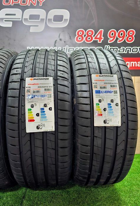 Koła VW 16x5x112 - Hankook 205/55/R16 - Golf,Eos,Jetta,Passat,Touran