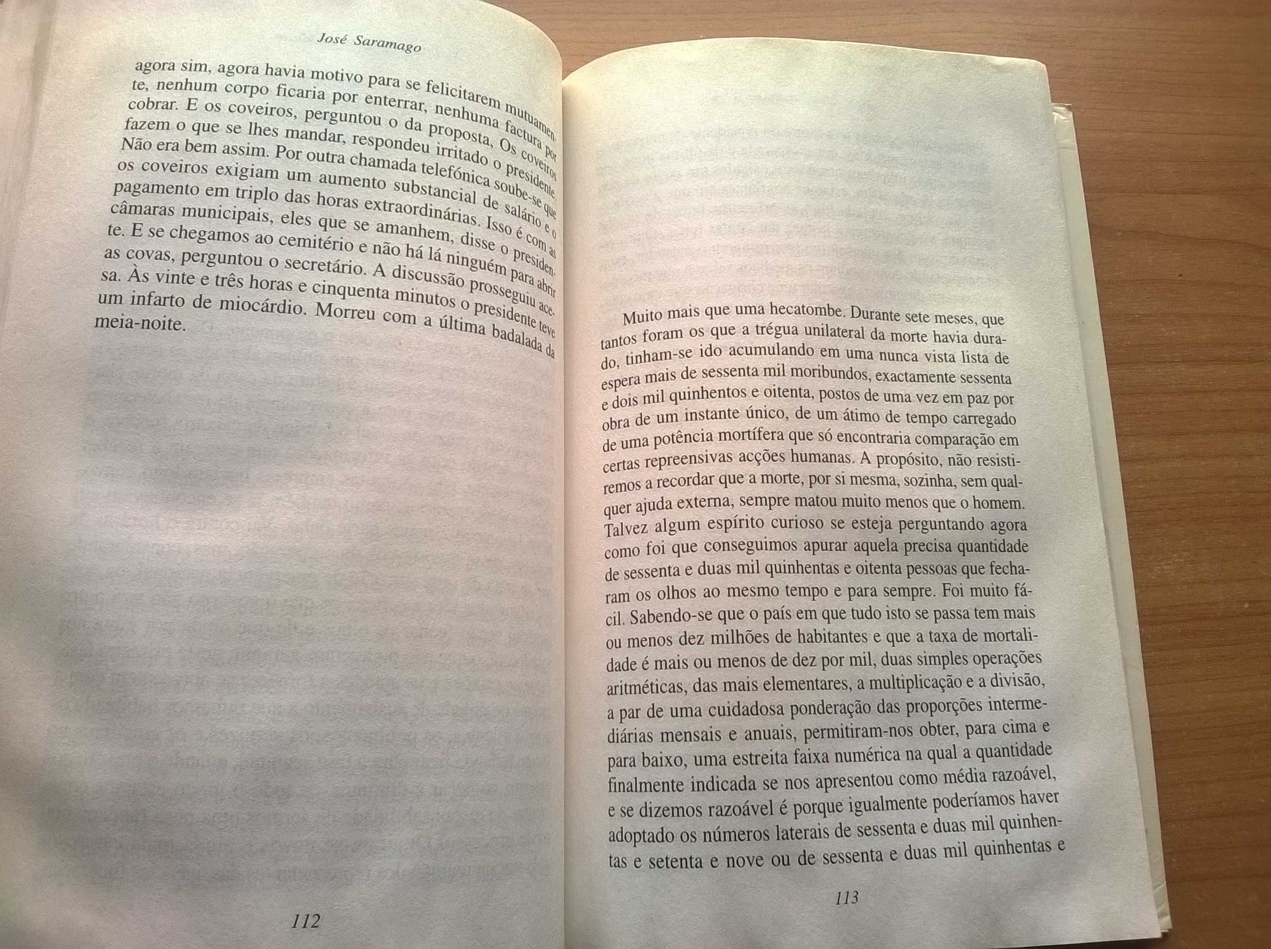 As Intermitências da Morte (1.ª ed.) - José Saramago