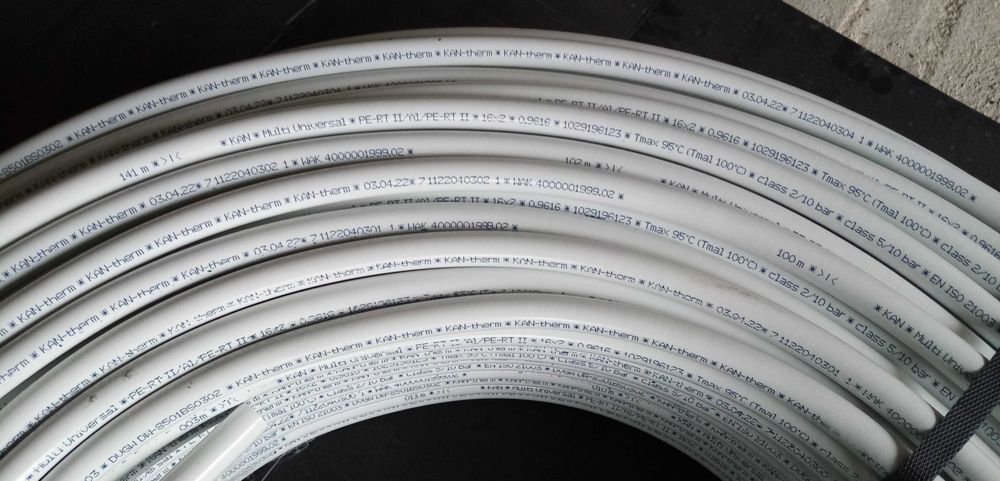 Rura PEX  wielowarstwowa KAN-THERM PERT/AL/PERT 16x2mm, zwój 200m
