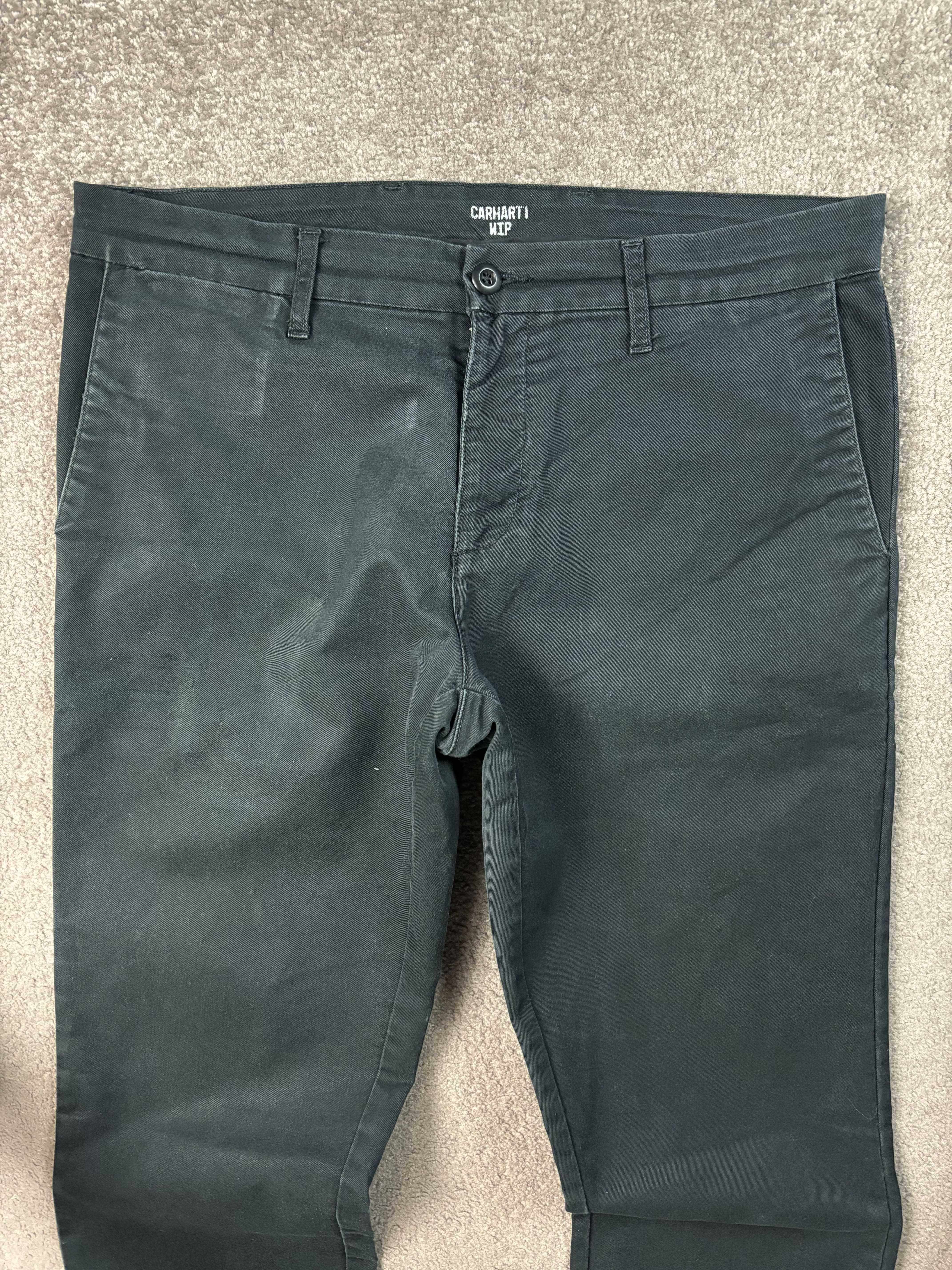 Spodnie Carhartt 34x34 Czarne Klasyczne Oryginalne Wygodne