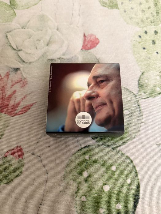 Moeda 2€ França Jacques Chirac Proof 2022