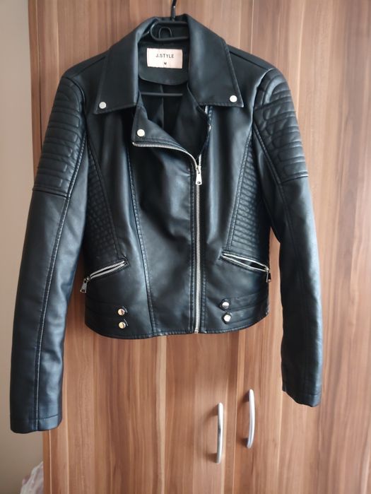 Kurtka ramoneska damska Eco skóra M