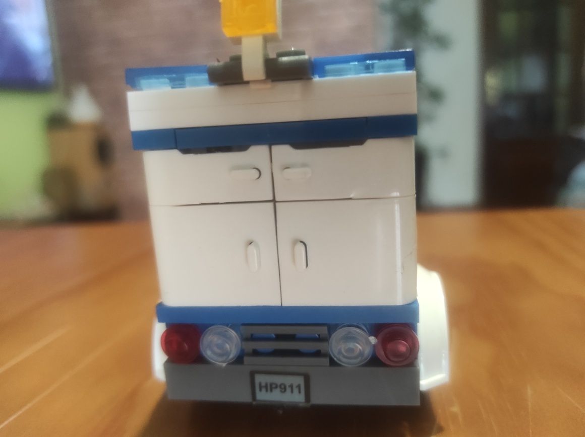 Carro polícia da lego