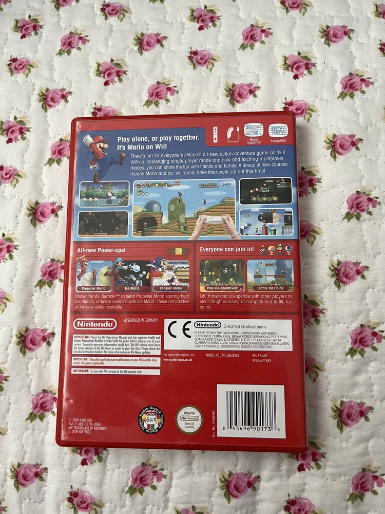 new super mario bros wii gra